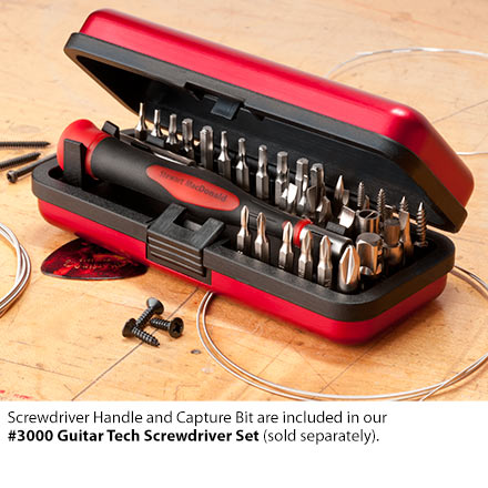 Guitar Tech Screwdriver Set Replacement Parts