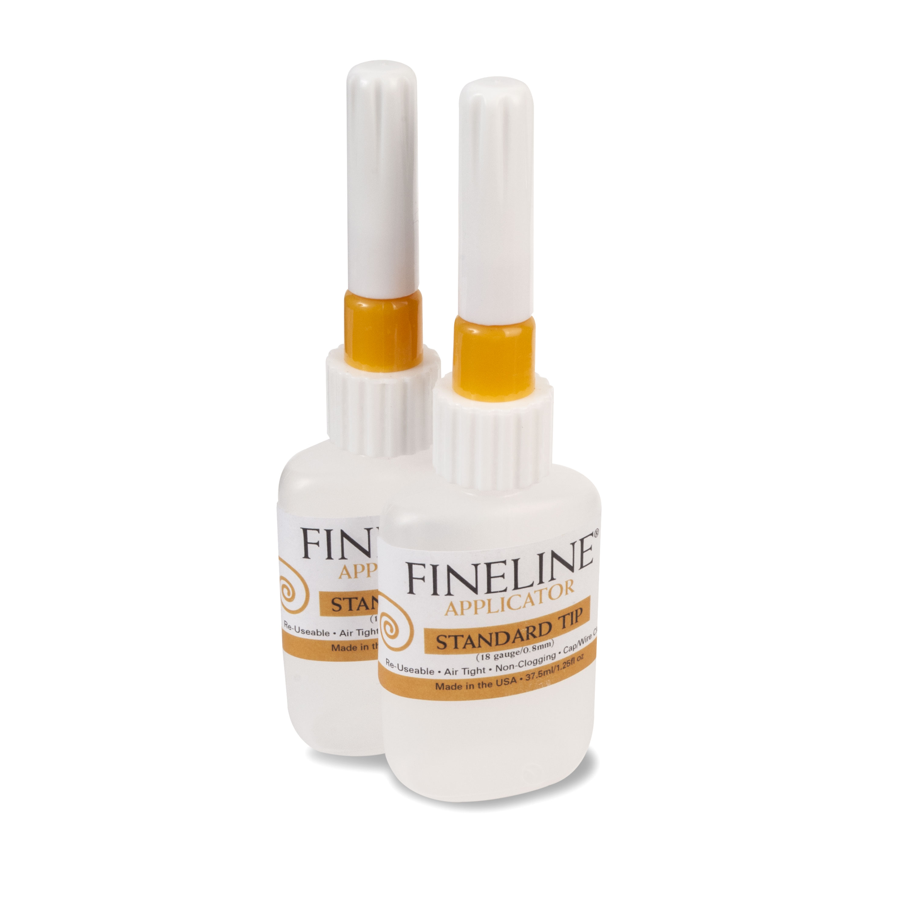 Fineline 18 Gauge Precision Applicators - Empty 3/Pkg-1oz - 816356006029