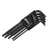 Ball-end Hex Keys, SAE, set of 11