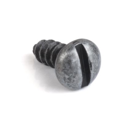 Tuner Screws for Slotted Pegheads, Slotted, relic nickel Tuner Screws for Slotted Pegheads, Slotted, relic nickel