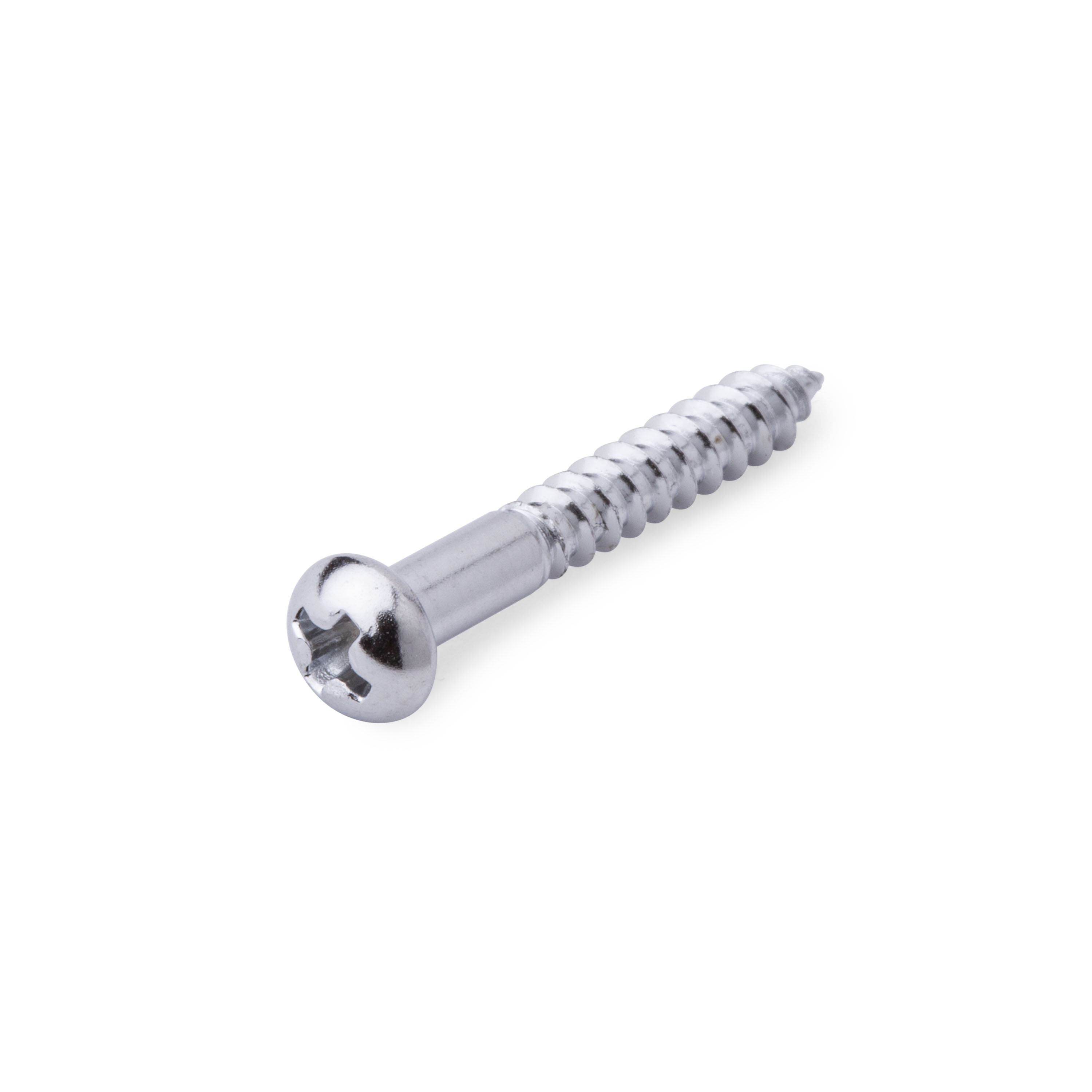 Tremolo Bridge Mounting Screws, Chrome Tremolo Bridge Mounting Screws, Chrome