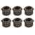 3/8" Conversion Tuner Bushing, Hex, Relic nickel, set of 6