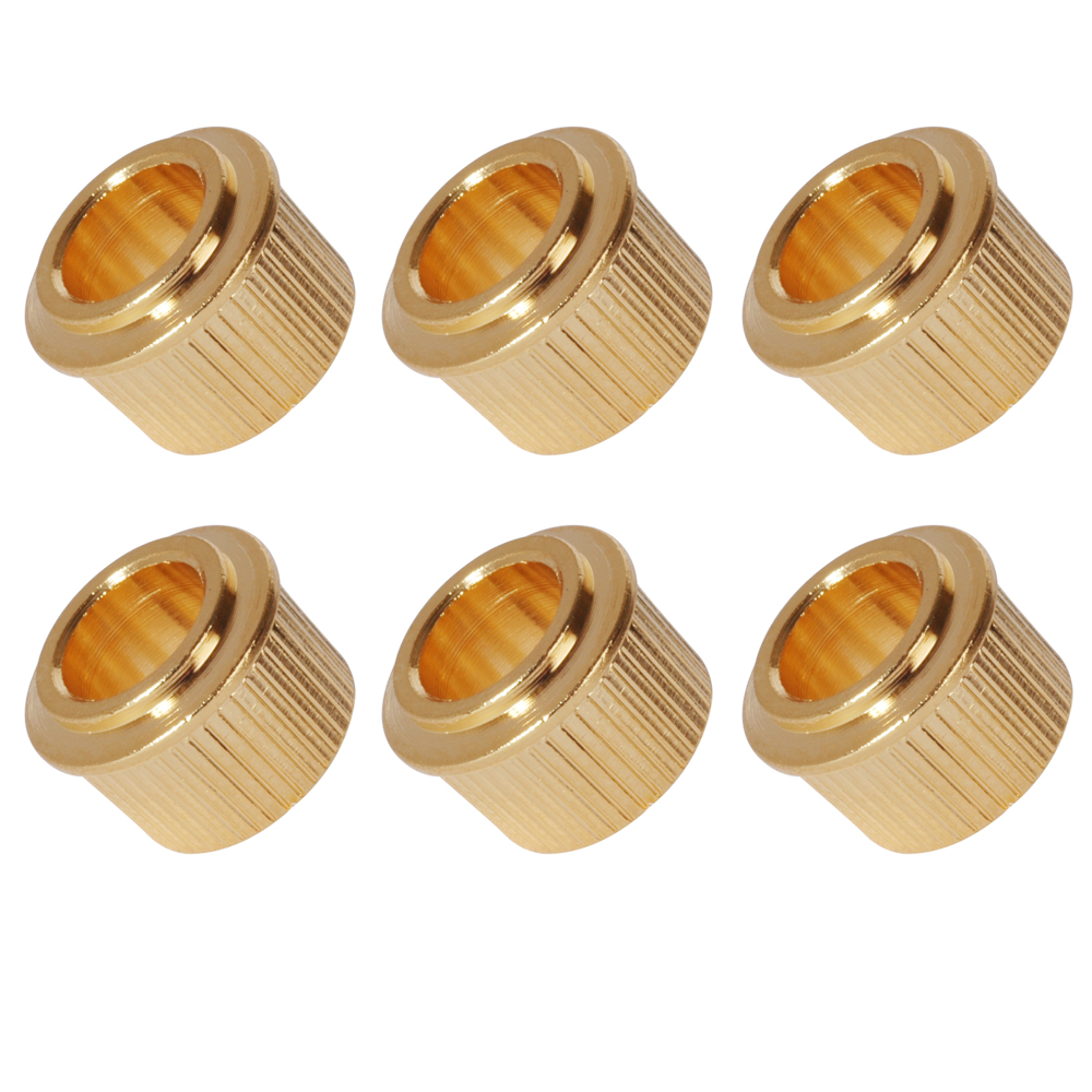 10.5mm Round Conversion Bushings, Gold, set of 6 10.5mm Round Conversion Bushings, Gold, set of 6