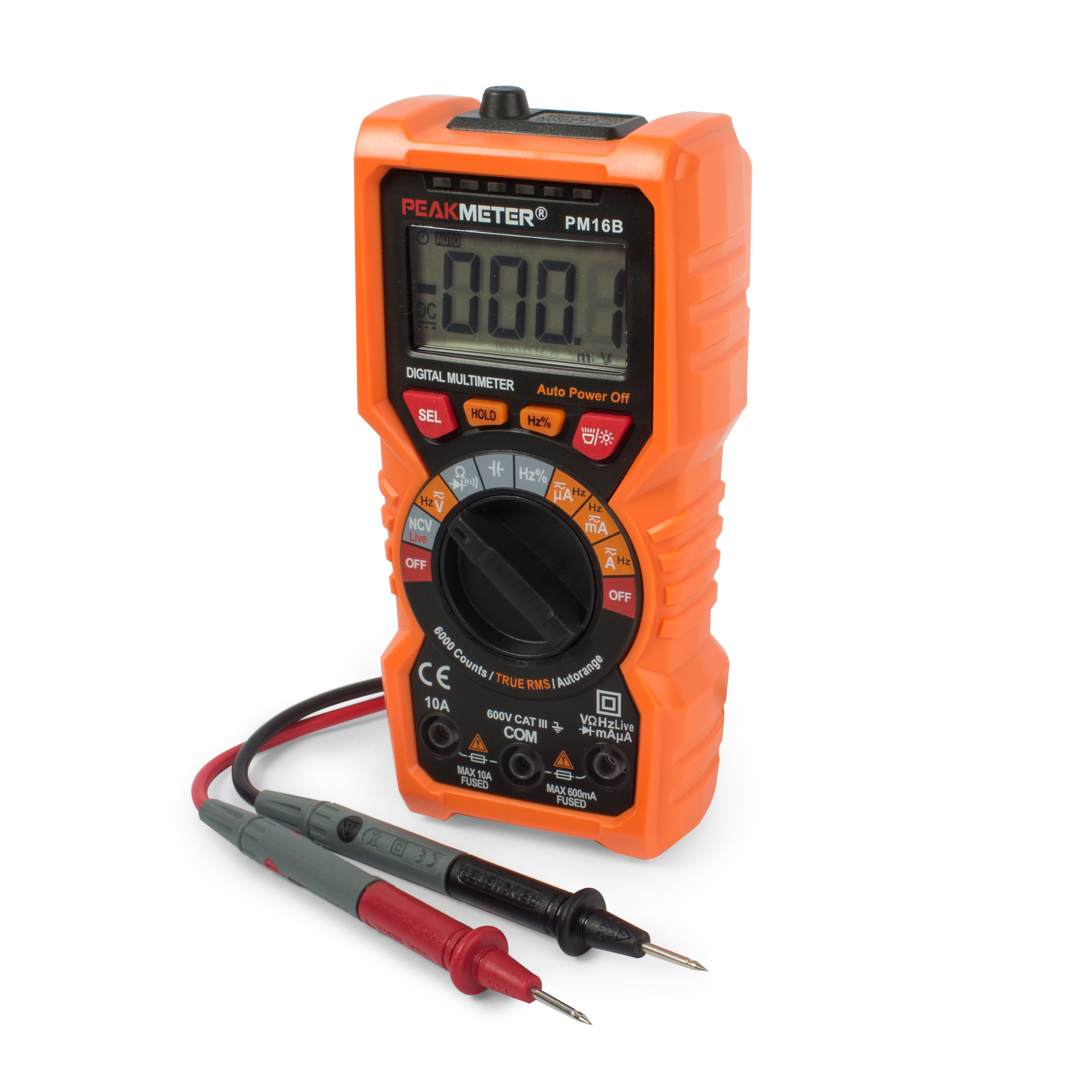 PEAKMETER Digital Multimeter StewMac