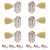Grover Vintage (135 Series) 3+3 Tuners, Nickel