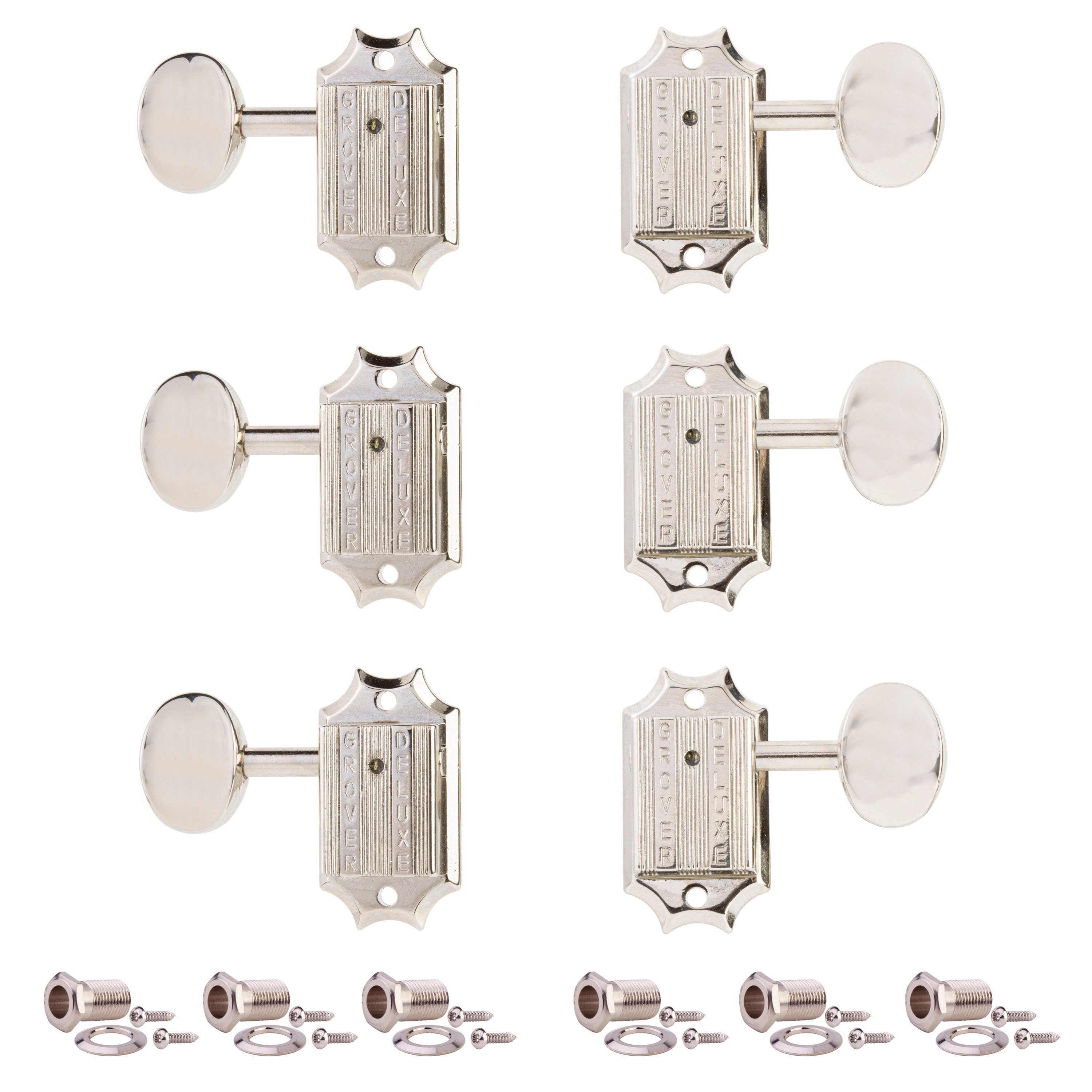 Grover Vintage Deluxe (136 Series) 3+3 Tuners