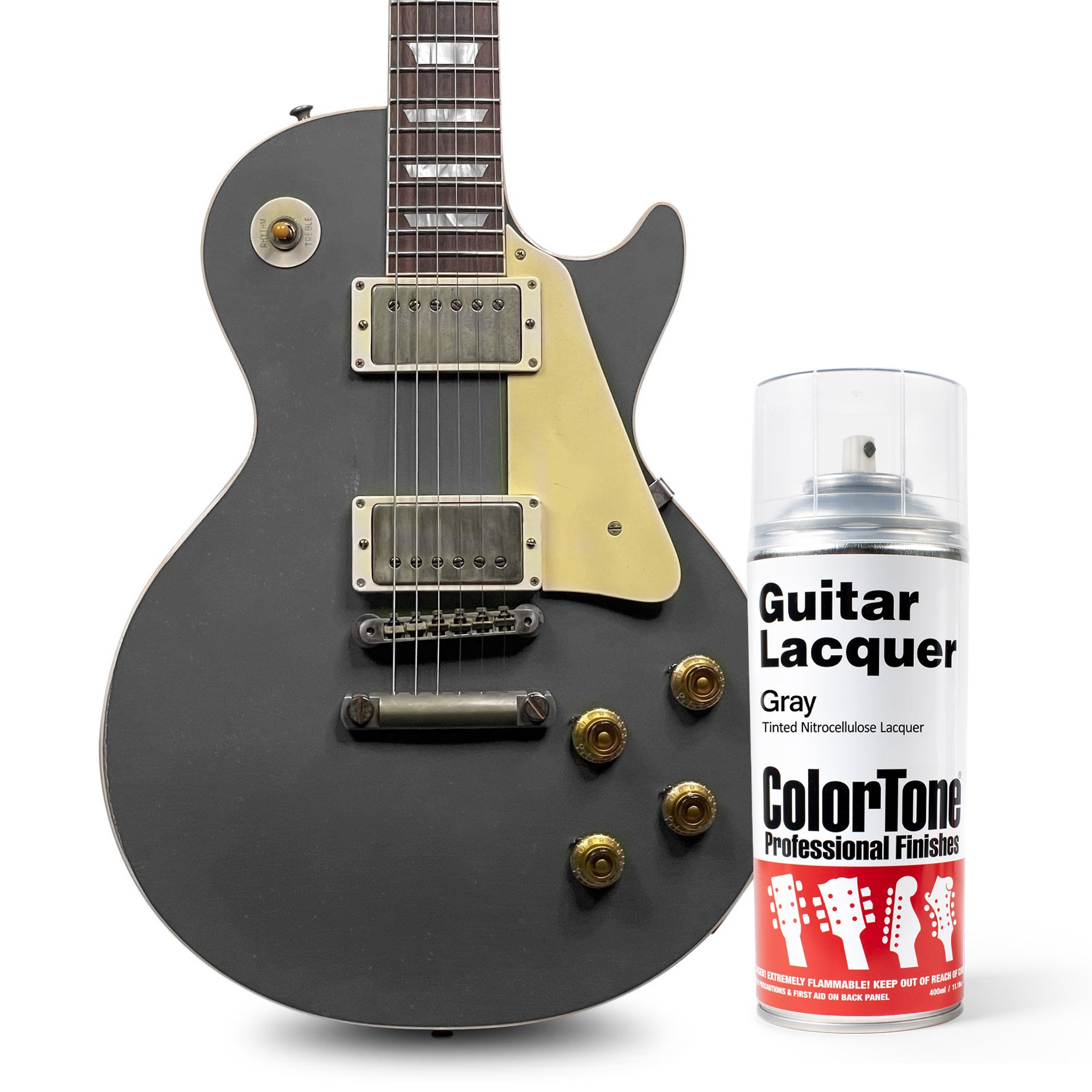 ColorTone Aerosol Guitar Lacquer, Gray