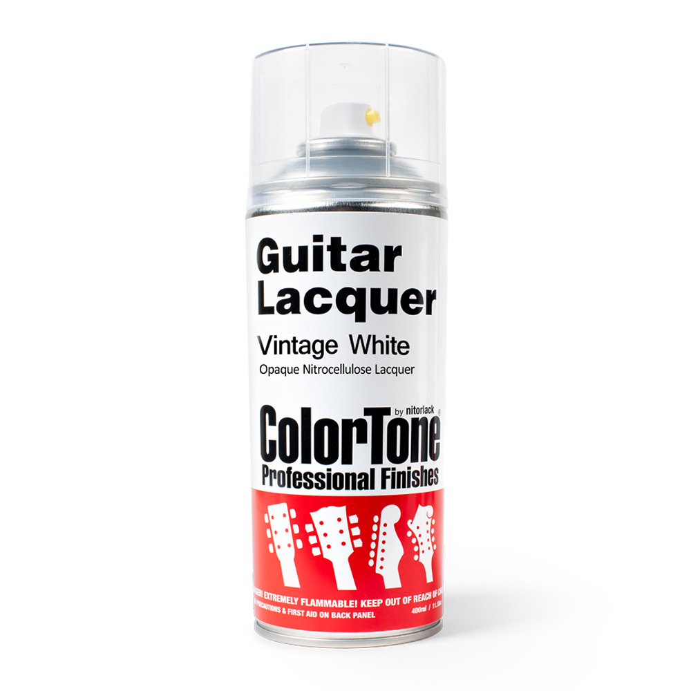 ColorTone Aerosol Guitar Lacquer, Vintage White