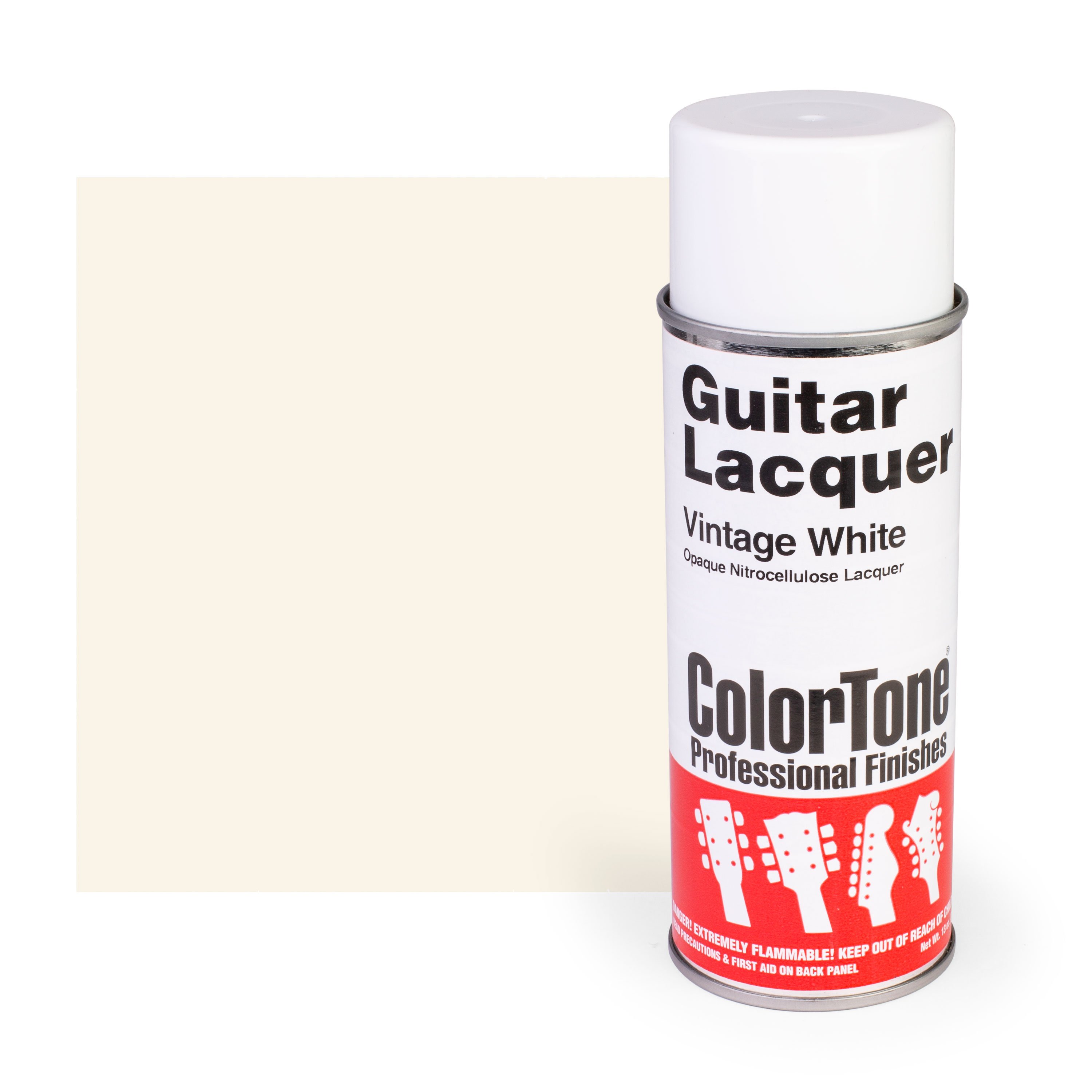 ColorTone Vintage White Aerosol Guitar Lacquer - StewMac