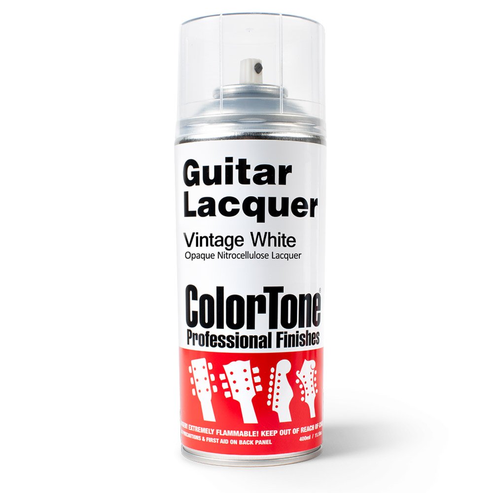 ColorTone Aerosol Guitar Lacquer, Vintage White