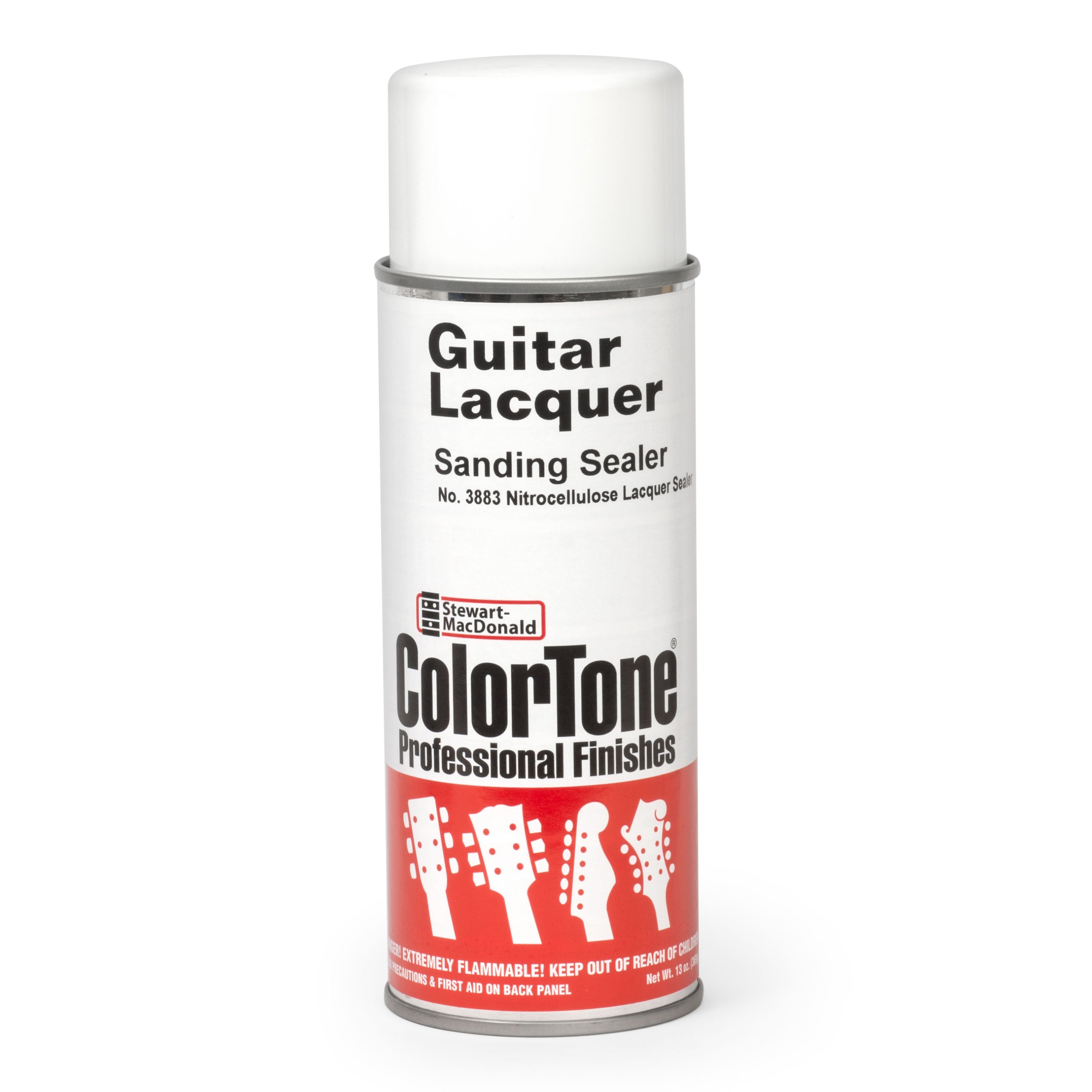 ColorTone Aerosol Guitar Lacquer Sealer, Sanding Sealer ColorTone Aerosol Guitar Lacquer Sealer, Sanding Sealer