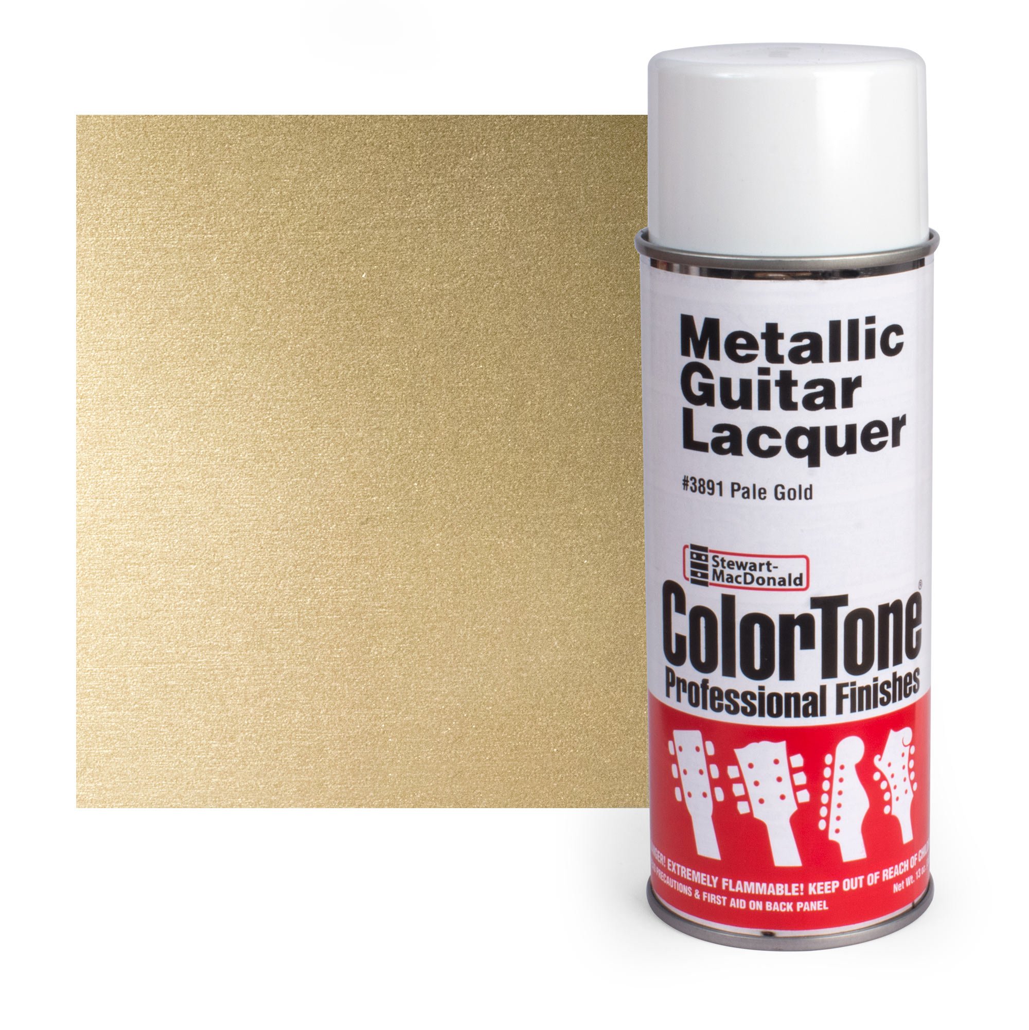 ColorTone Aerosol Guitar Lacquer, Pale Gold