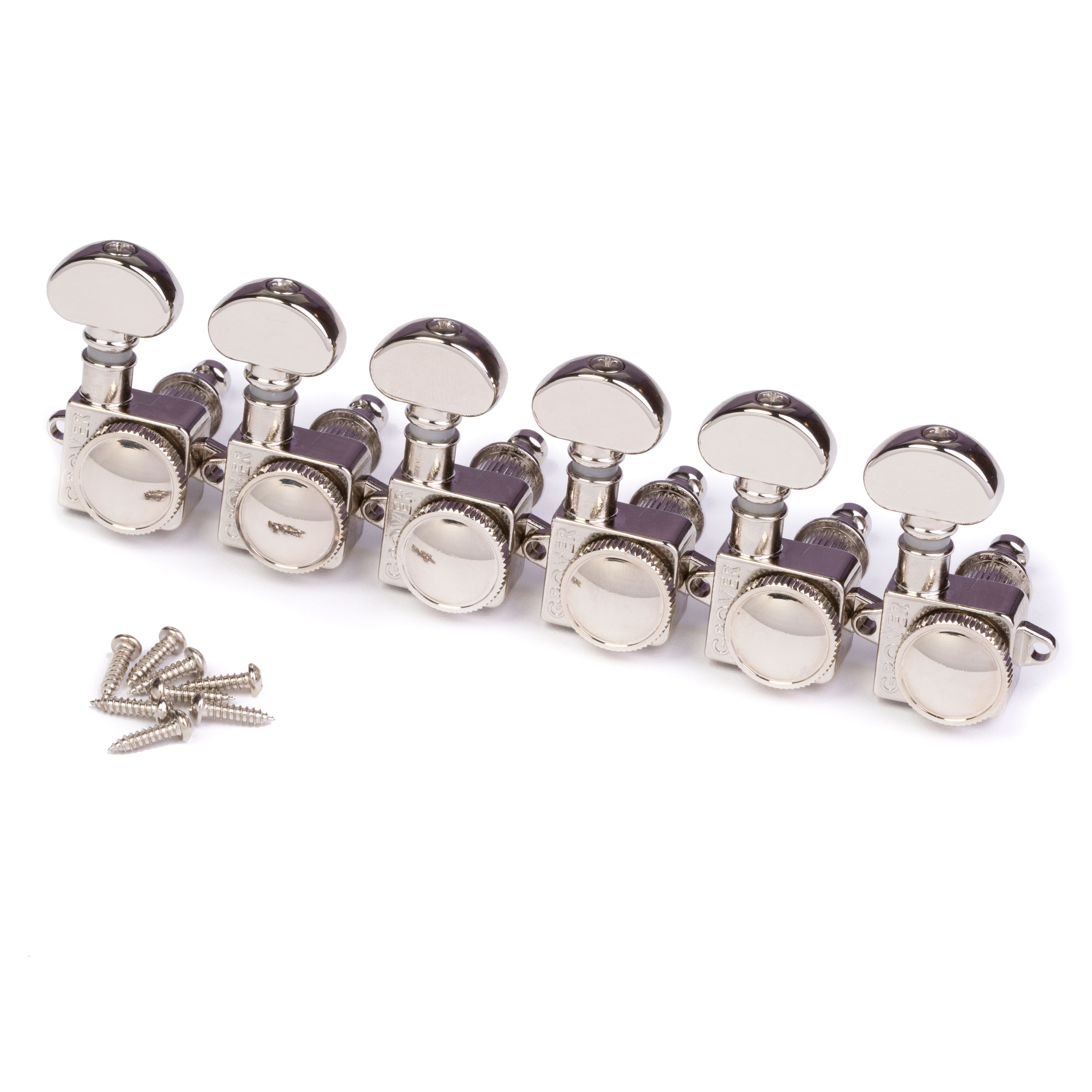 Grover Roto-Grip Locking Rotomatics (505F Series) 6-In-Line Tuners