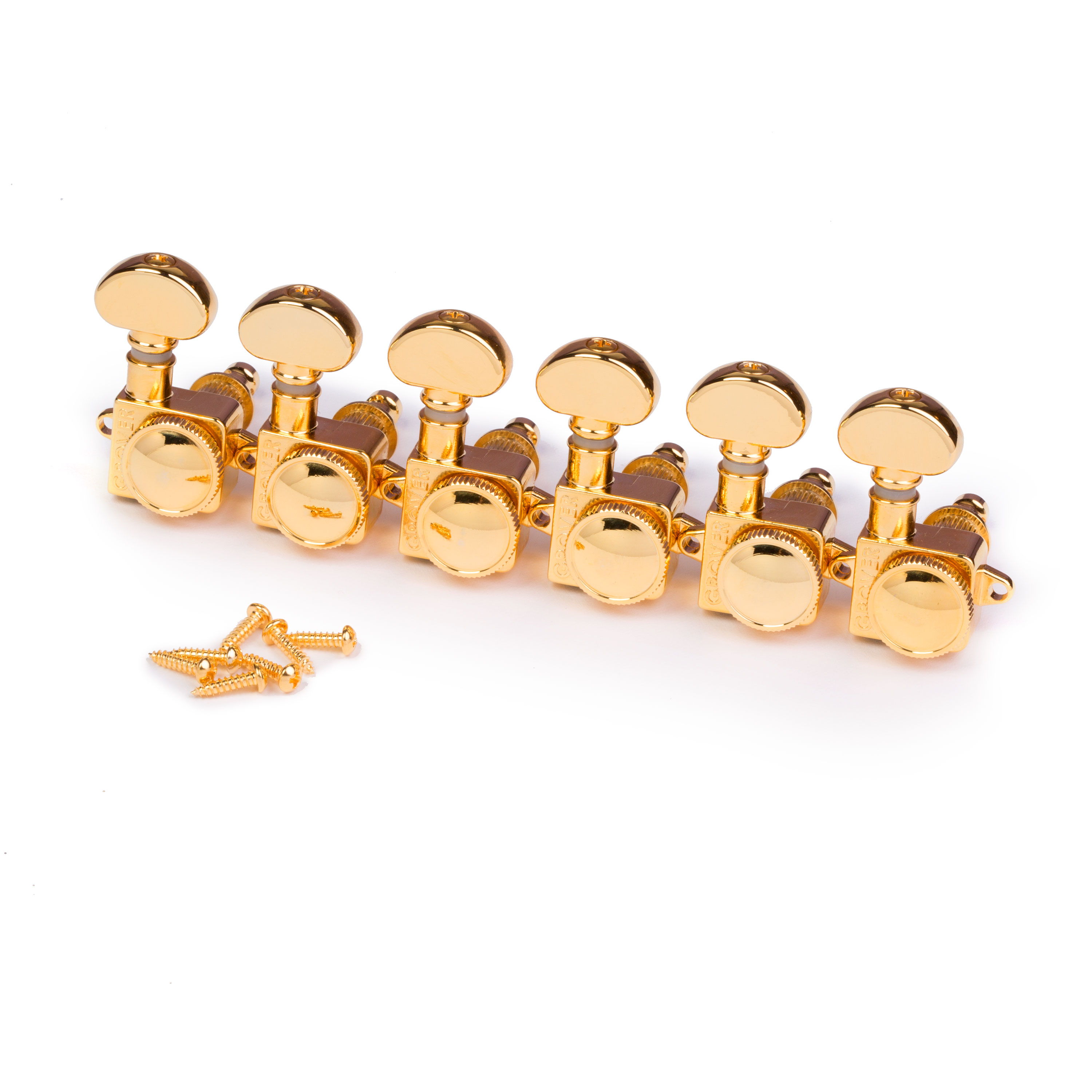 Grover Roto-Grip Locking Rotomatics (505F Series) 6-In-Line Tuners