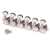 Grover Roto-Grip Locking Rotomatics (505F Series) 6-In-Line Tuners, Nickel