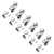 Grover Mini Roto-Grip Locking Rotomatics (505 Series) 6-In-Line Tuners, Chrome