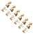 Grover Mini Roto-Grip Locking Rotomatics (505 Series) 6-In-Line Tuners, Gold