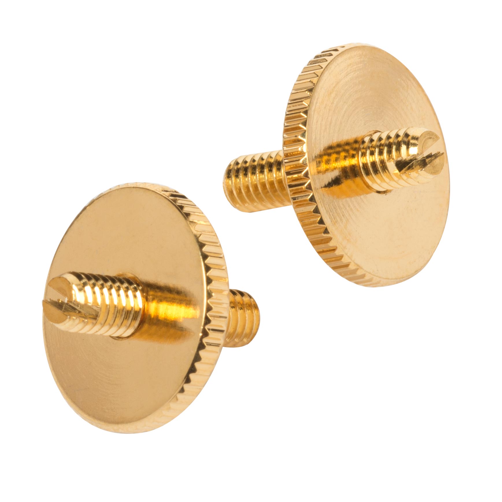 Archtop Bridge Post and Thumbwheel Set - StewMac