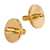 Archtop Bridge Post and Thumbwheel Set, Gold, set of 2