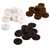 Strap Button Felt Washers - 10 Pack