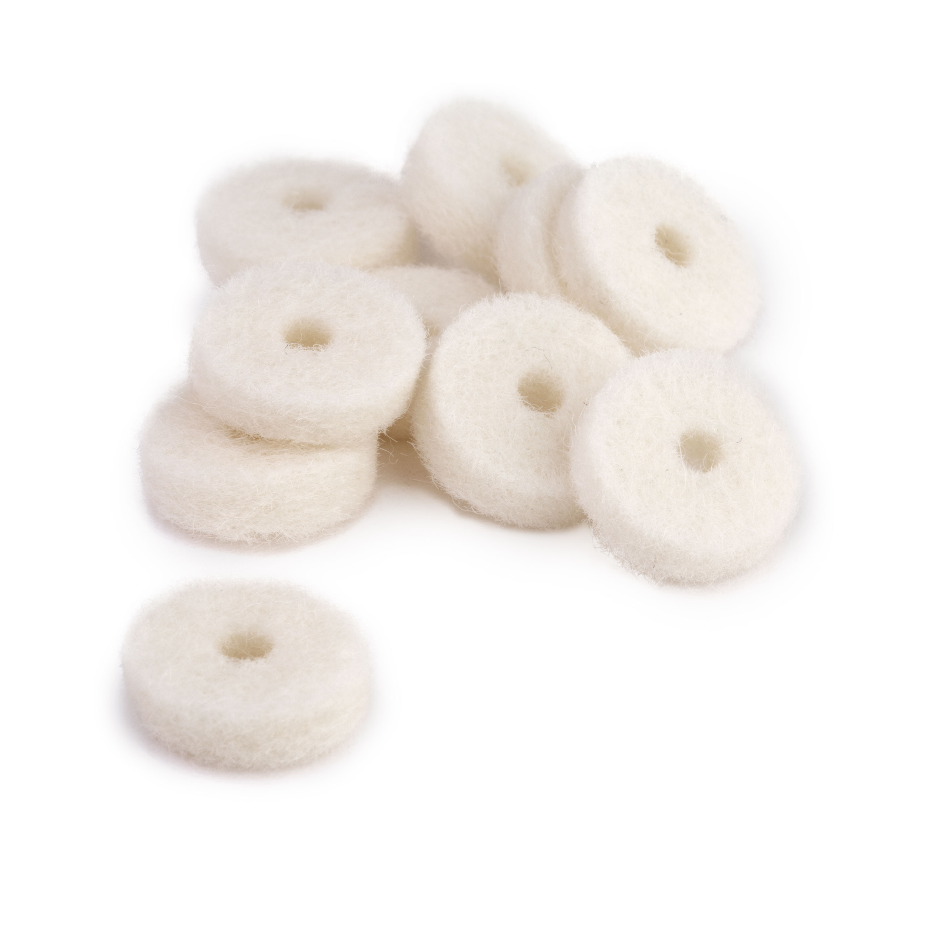 Strap Button Felt Washers - 10 Pack