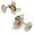 Waverly Guitar Tuners with Engraved Knobs for Slotted Pegheads
