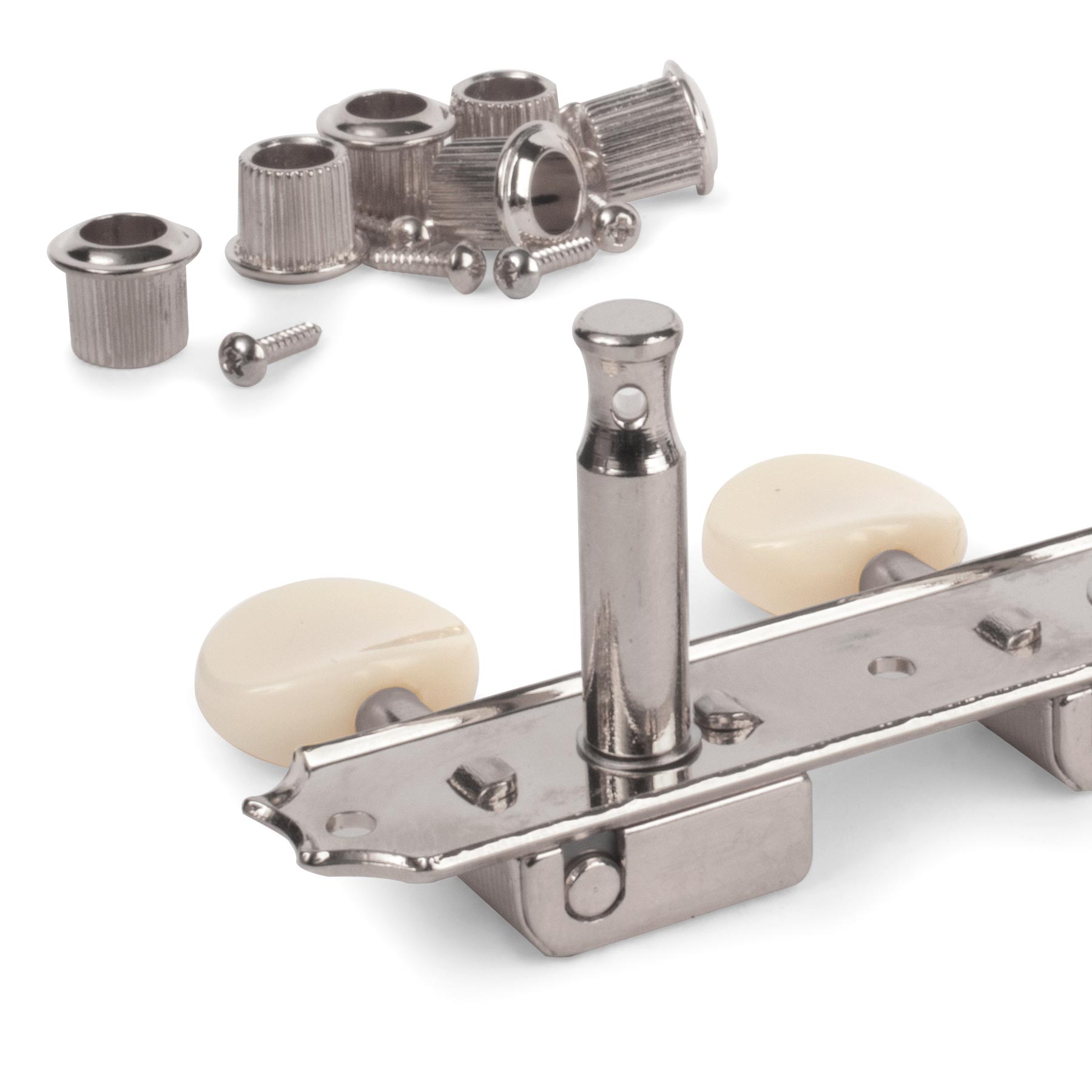 Golden Age Vintage-style 3-On-Plate Tuners