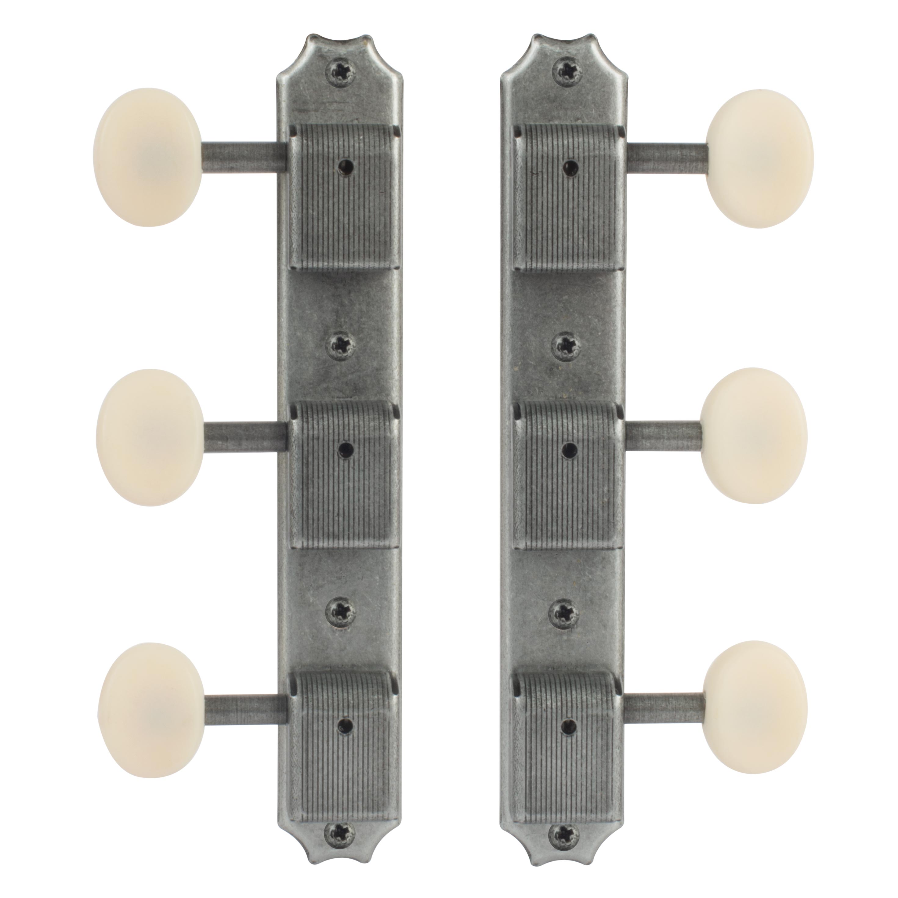 Golden Age Vintage-style 3-On-Plate Tuners