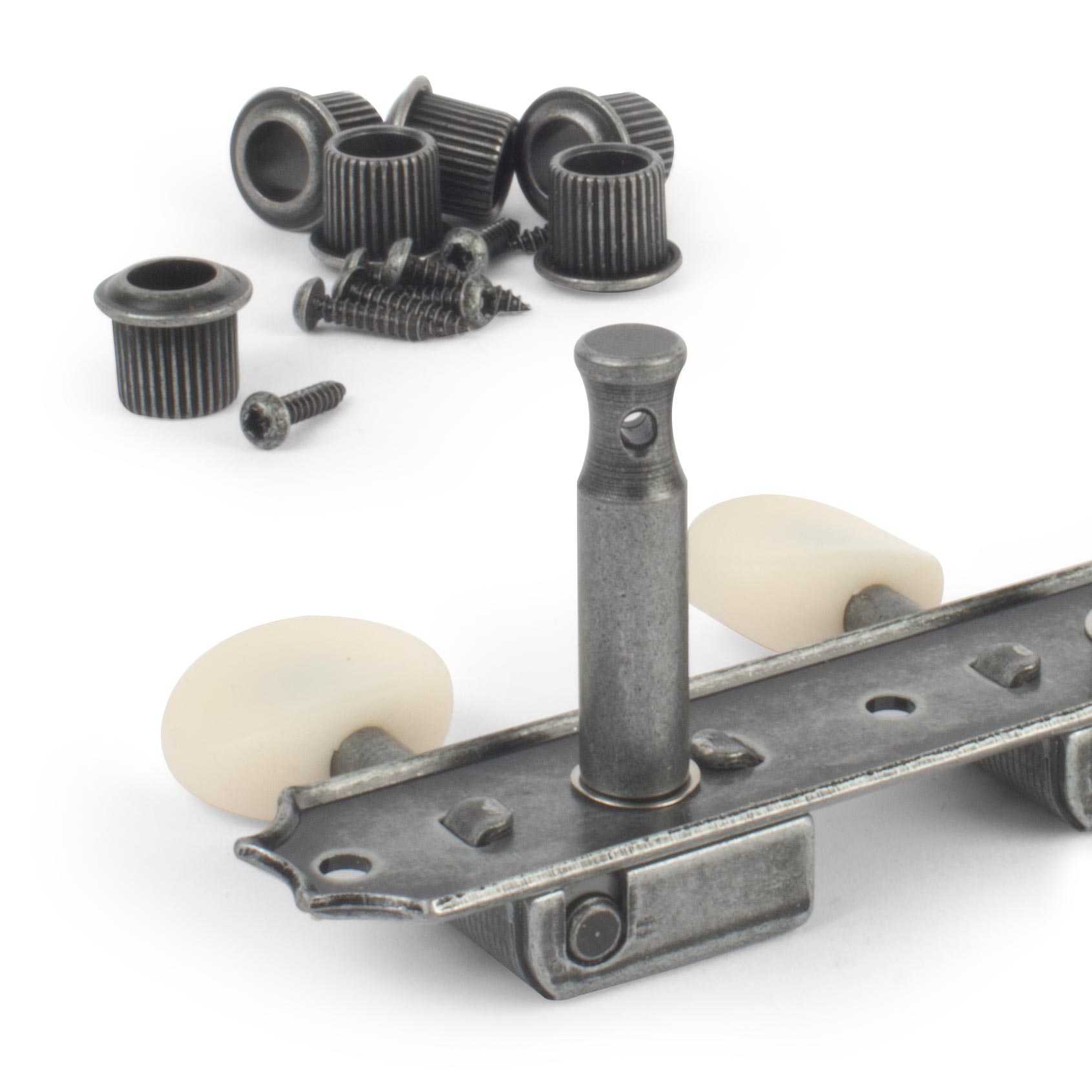 Golden Age Vintage-style 3-On-Plate Tuners