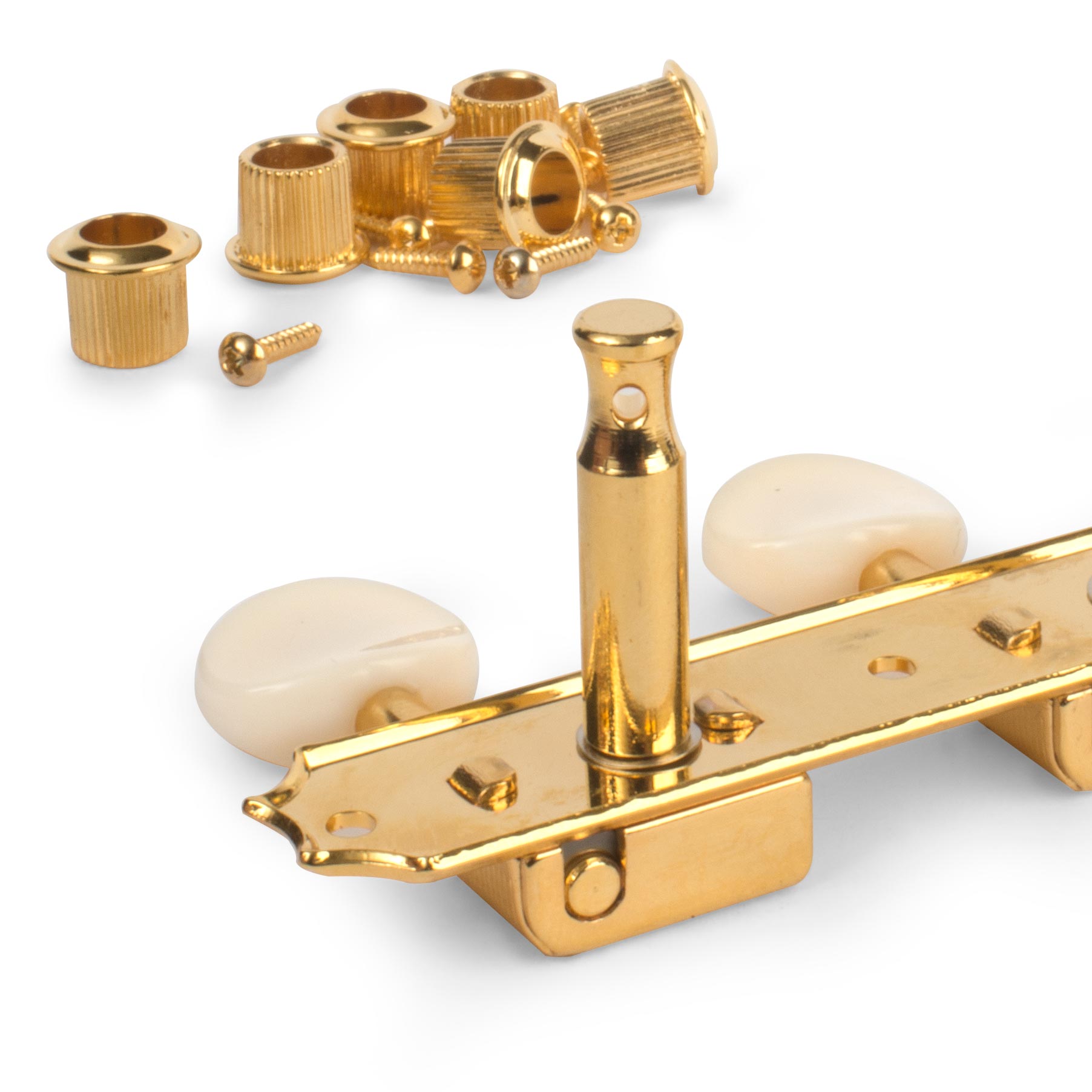 Golden Age Vintage-style 3-On-Plate Tuners