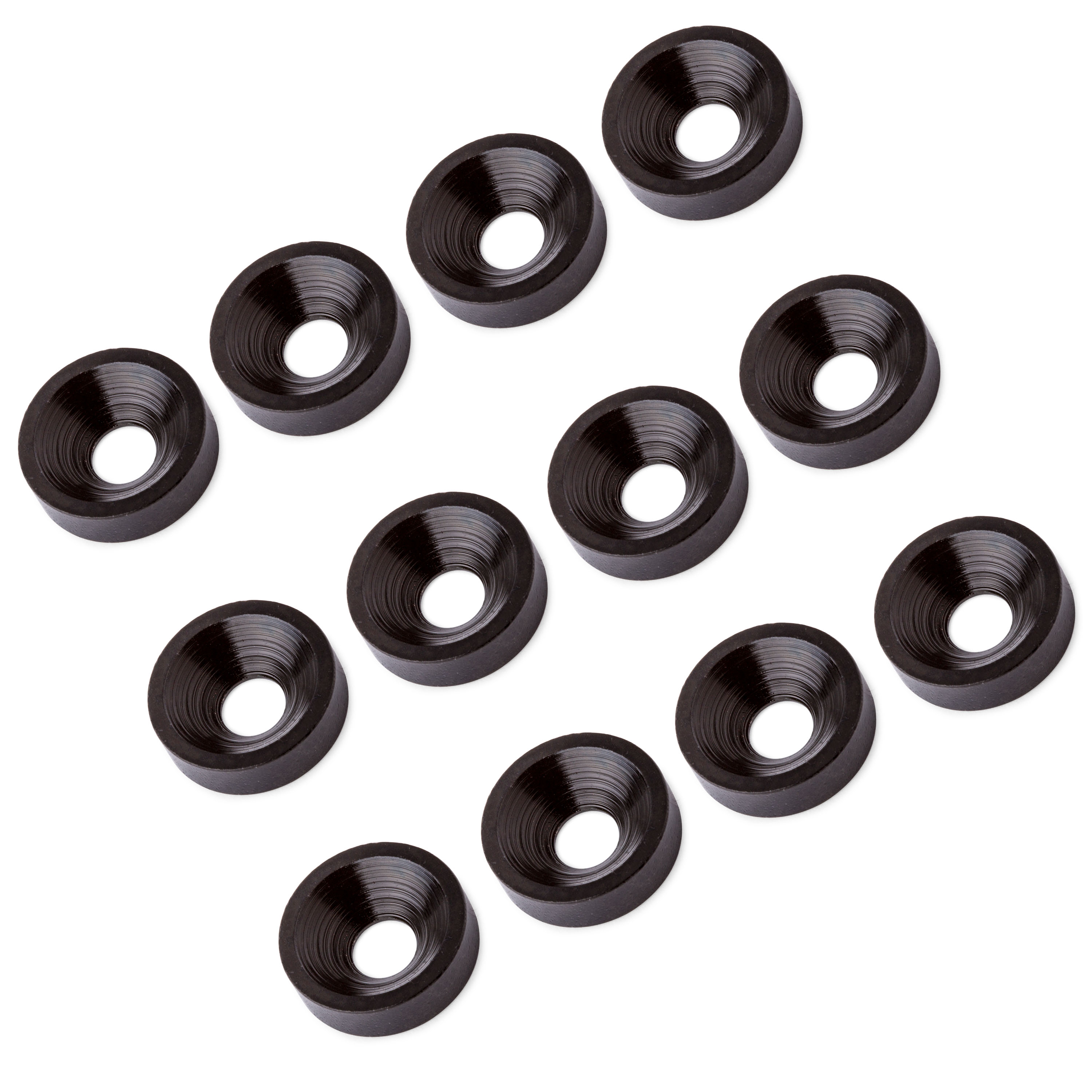 Neck Mounting Ferrules, Black, package of 12 Neck Mounting Ferrules, Black, package of 12