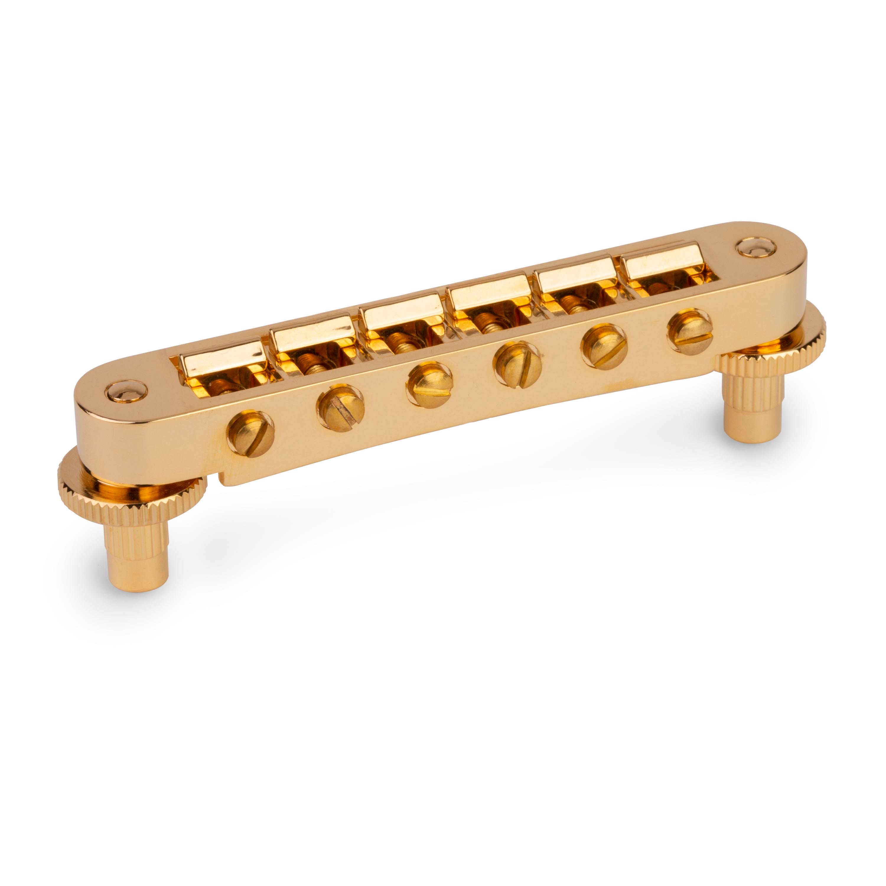 Gibson Accessories Nashville Tune-o-matic Bridge, Gold Gibson Accessories Nashville Tune-o-matic Bridge, Gold