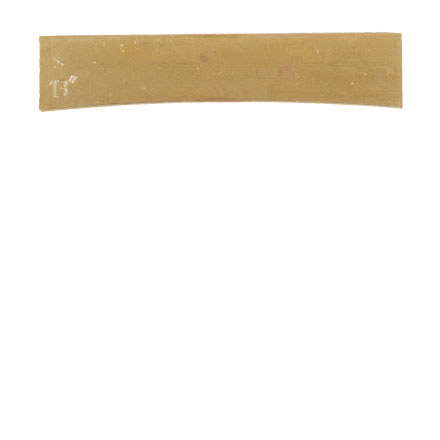 Fret Press Inserts, 13" radius Fret Press Inserts, 13" radius