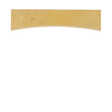Fret Press Inserts, 6" radius Fret Press Inserts, 6" radius