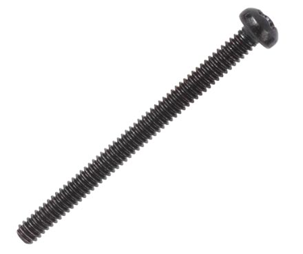 Pickup Height Screw for Humbucker, Black Pickup Height Screw for Humbucker, Black