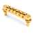 Nashville Tune-o-matic Bridge, Gold, with studs and bushings