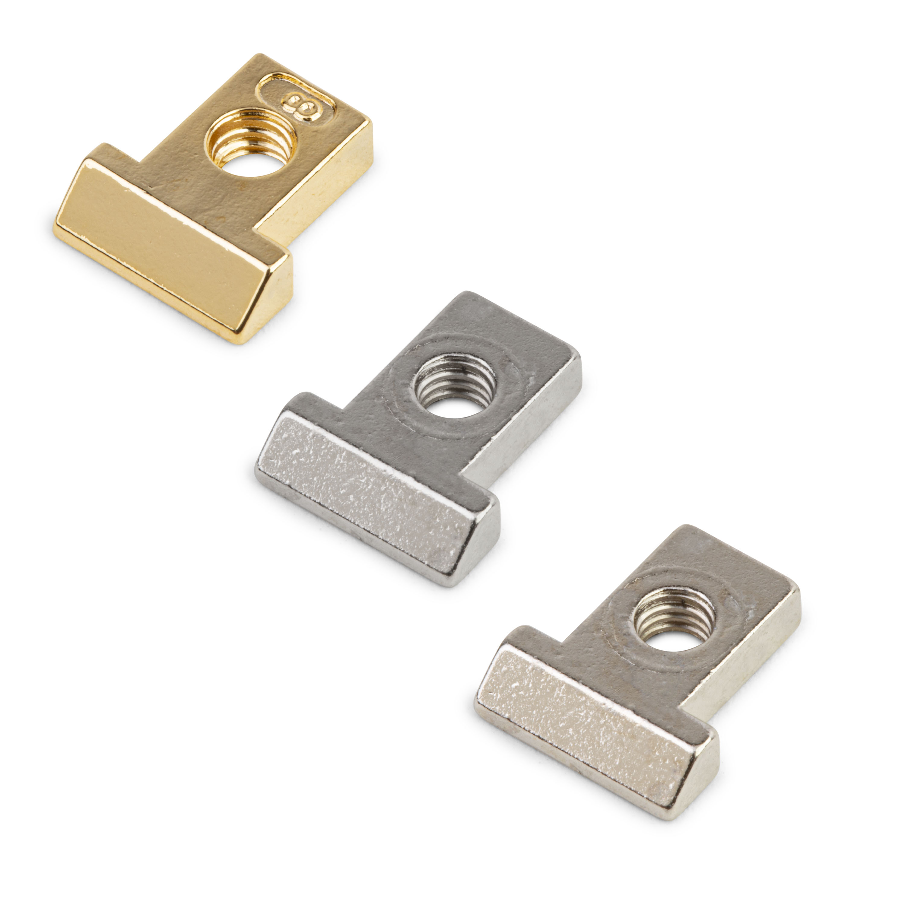 米国S&M社 Saddles ABR-1 Tune-o-matic Bridge ゴールド ABR-1 Tune-o-matic Bridge, Nickel, slotted