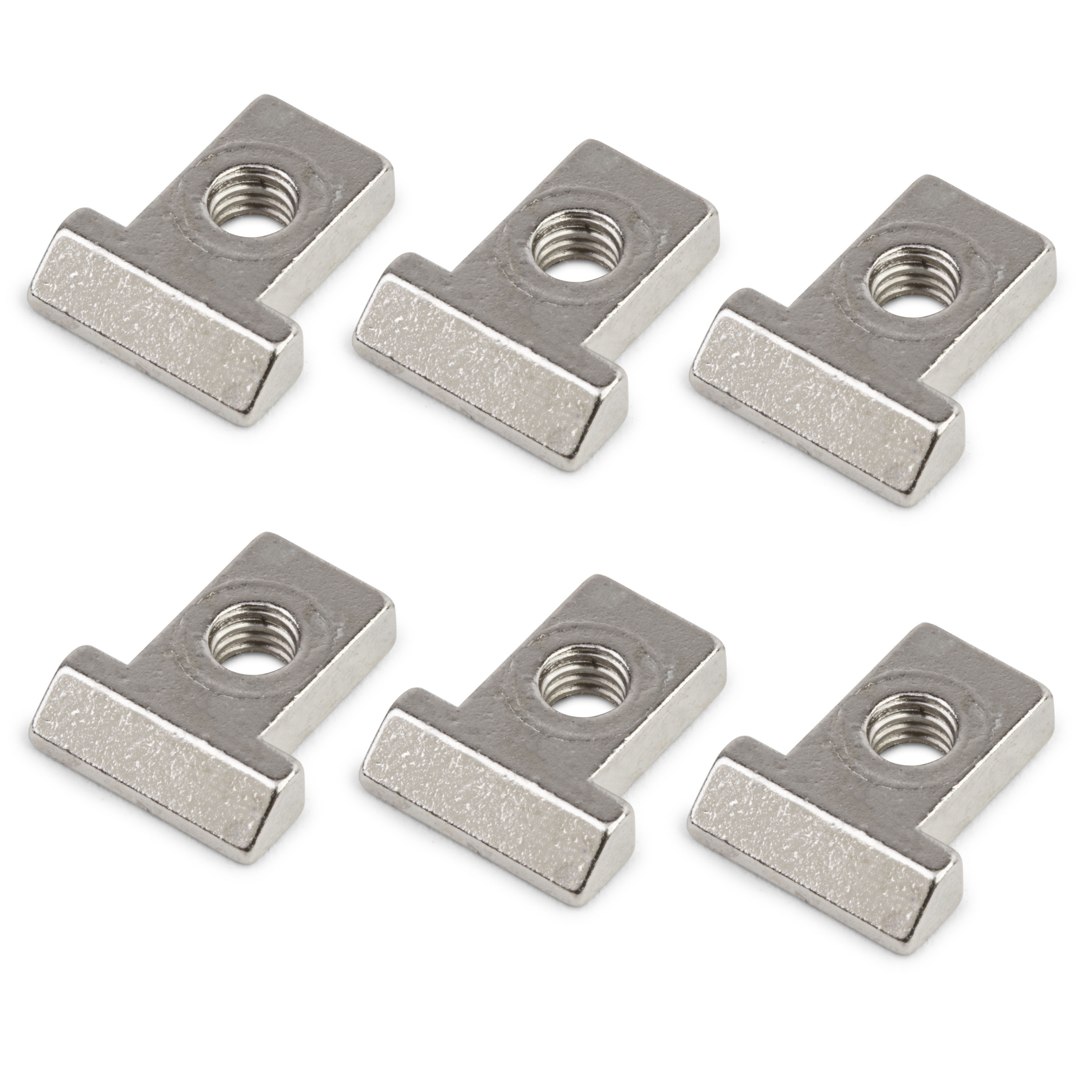 Nashville Tune-o-matic Saddles, Chrome, set of 6 Nashville Tune-o-matic Saddles, Chrome, set of 6