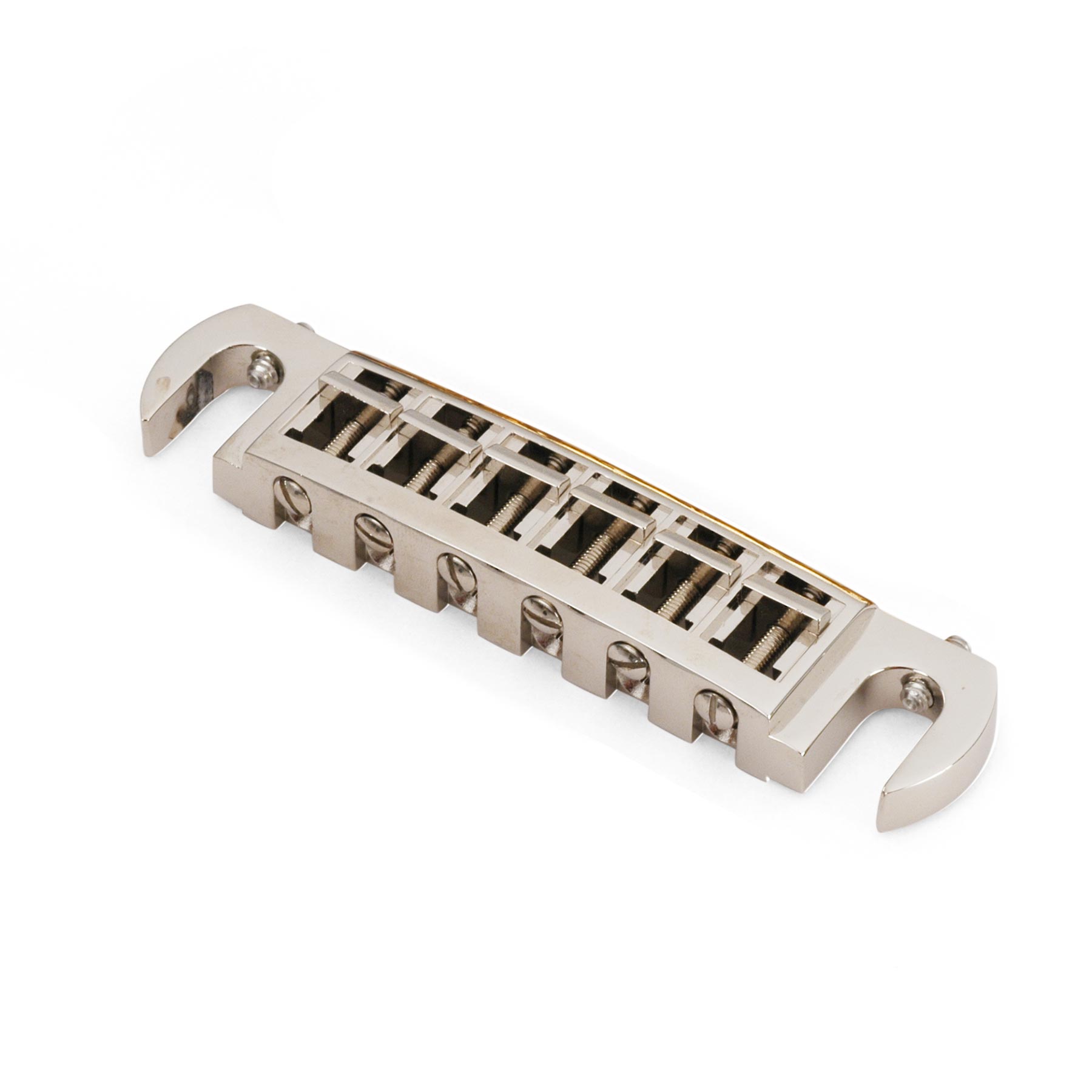 Pigtail Aluminum Wraparound Bridge, Nickel Pigtail Aluminum Wraparound Bridge, Nickel