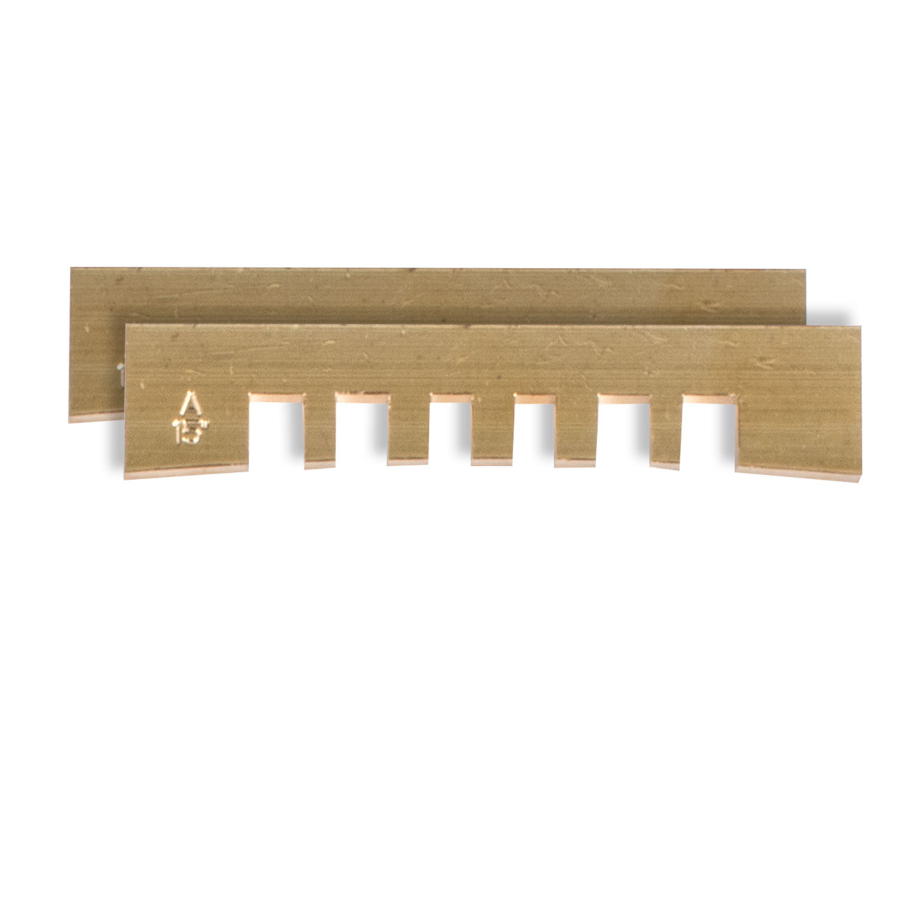 Notched Fret Press Inserts, 15" radius, set of 2 Notched Fret Press Inserts, 15" radius, set of 2