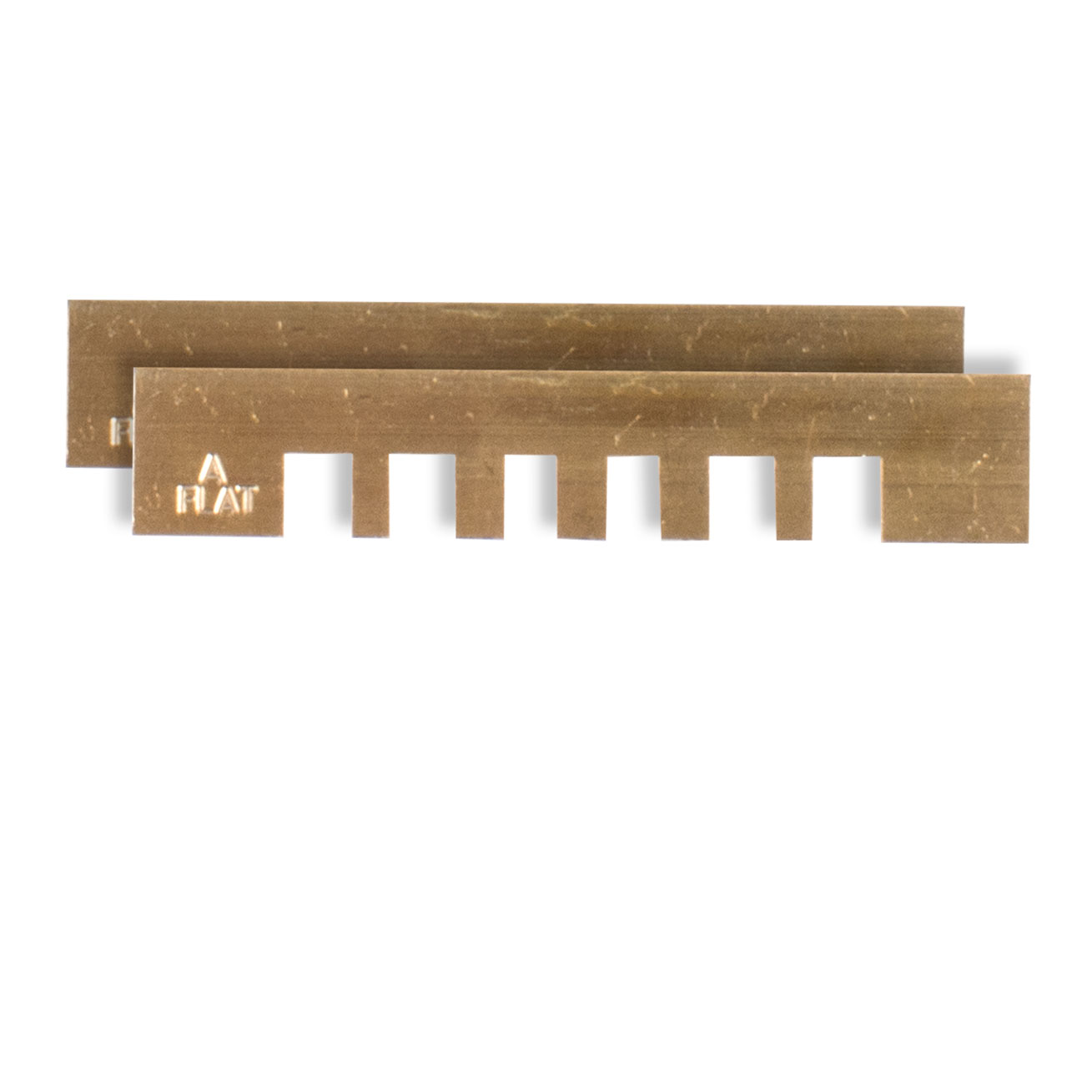 Notched Fret Press Inserts, Flat, set of 2 Notched Fret Press Inserts, Flat, set of 2