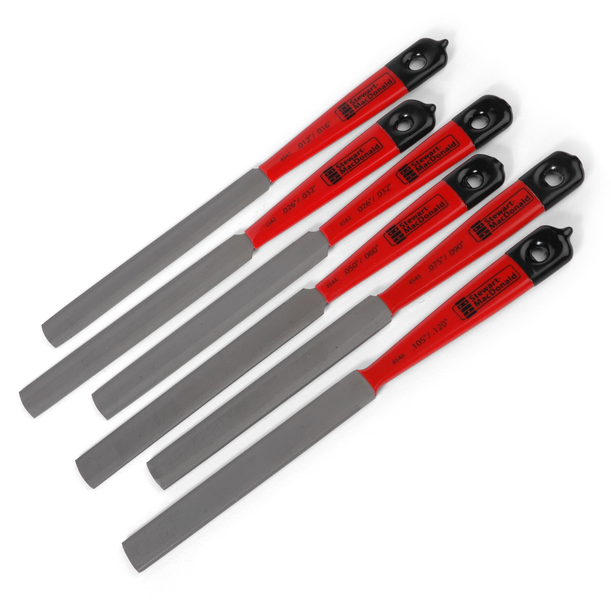 Double-edge Nut Files, Set of 6 Double-edge Nut Files, Set of 6