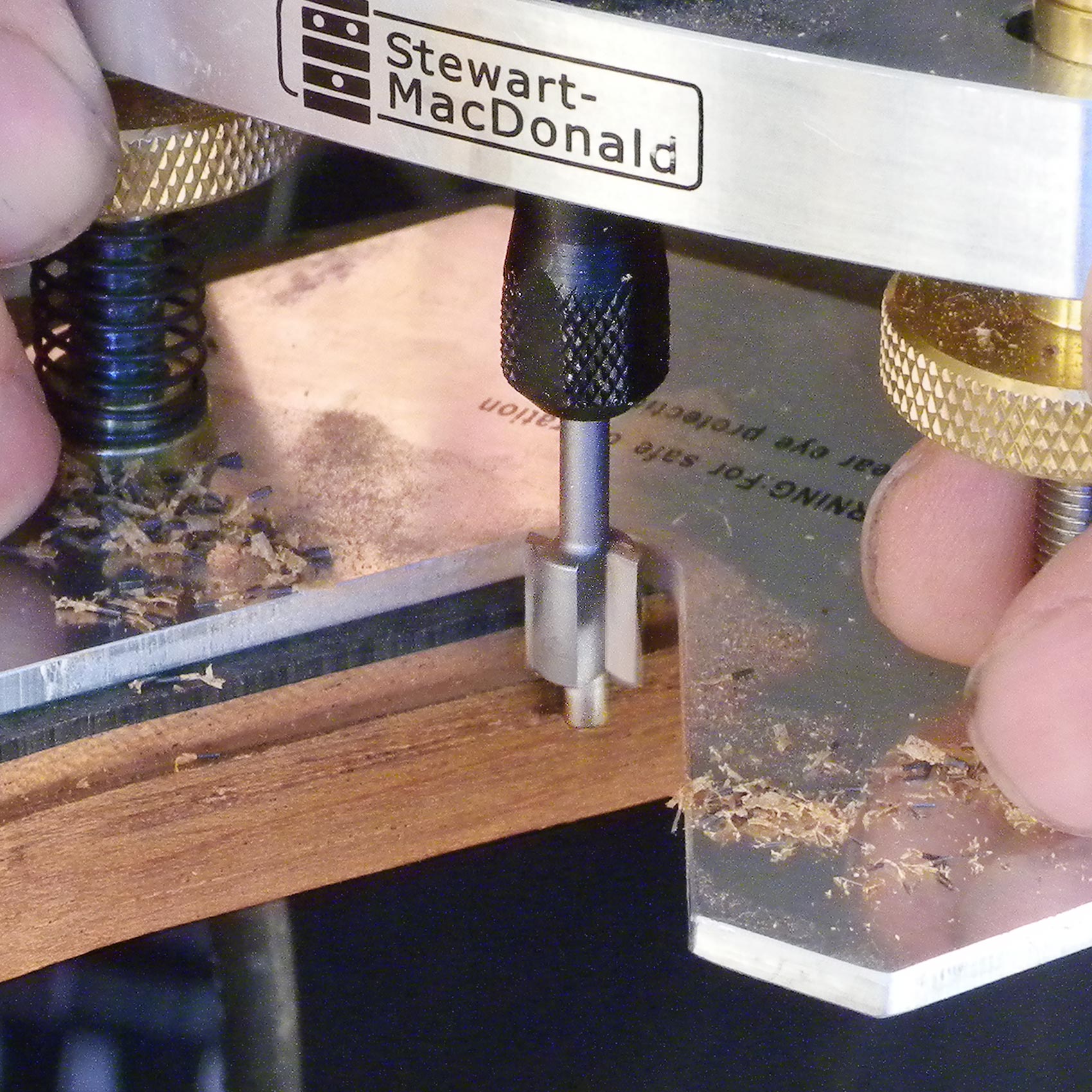 Piloted Router Bit for Binding
