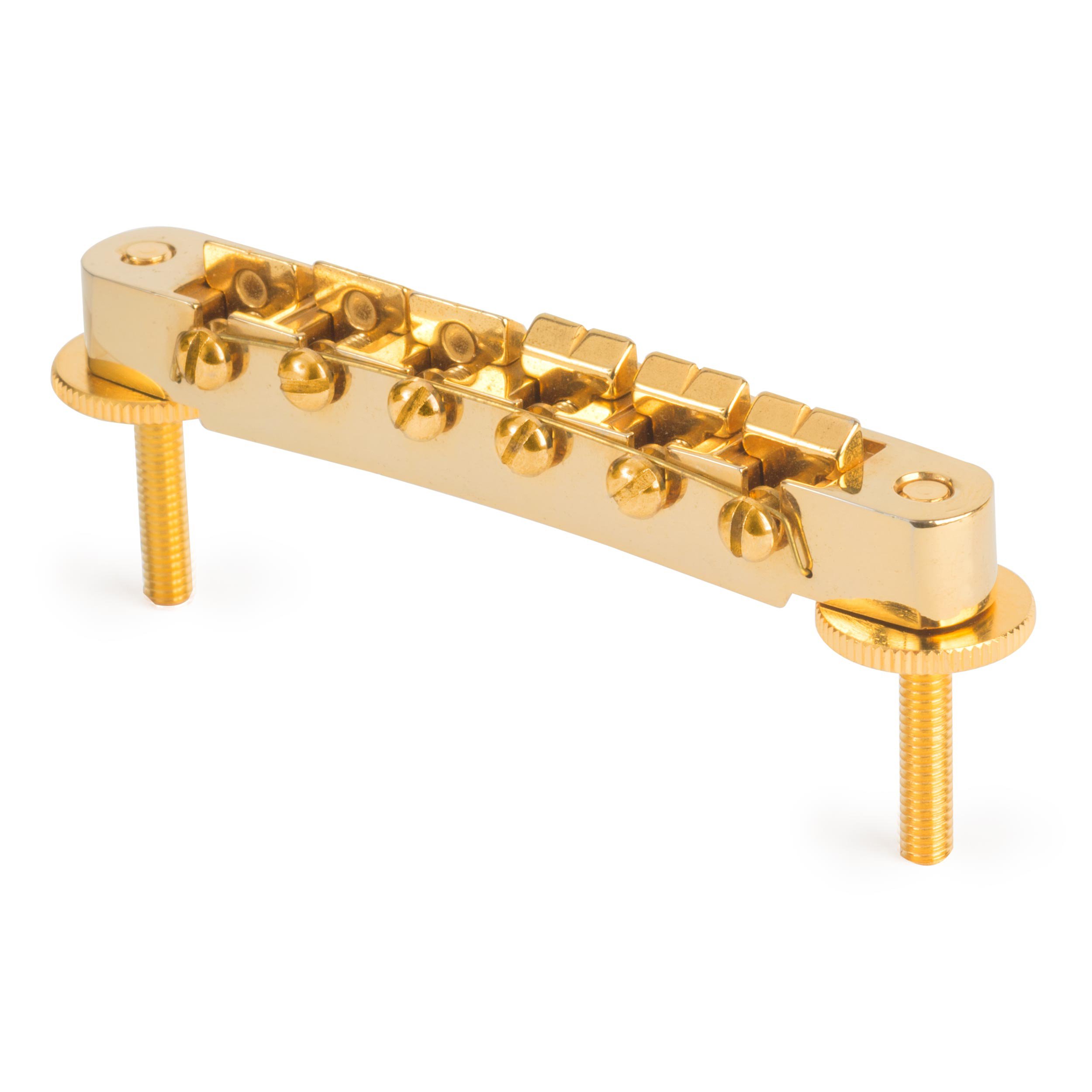 ABR-1 Tune-o-matic Bridge, Gold, slotted ABR-1 Tune-o-matic Bridge, Gold, slotted