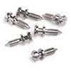 Saddle Screws for ABR-1 Tune-o-matic Bridges, Nickel, set of 6