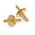 Posts/Thumbwheels for ABR-1 Tune-o-matic Bridges, Gold, set of 2