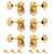 Grover 18:1 Sta-Tite (97-18 Series) 3+3 Tuners, Gold