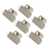 Saddles for Original ABR-1 Tune-o-matic Bridge, Nickel, set of 6