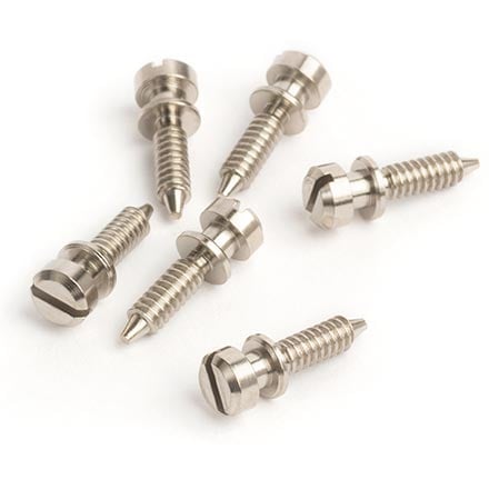 Bridge Adjustment Screws, Brass, Set