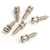 Saddle Screws for Original ABR-1 Tune-o-matic Bridge, Nickel, set of 6